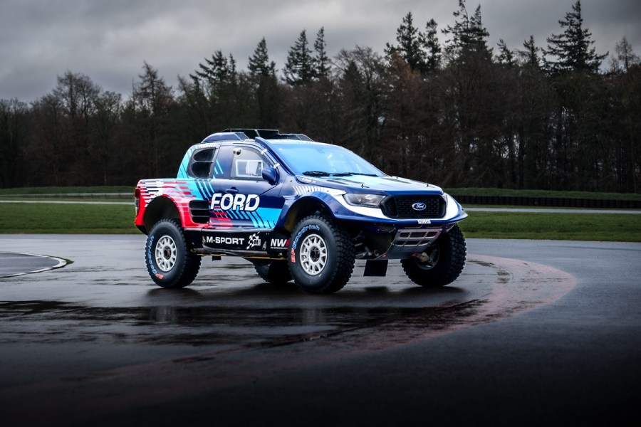 The M-Sport Ranger ahead of Dakar 2024.
