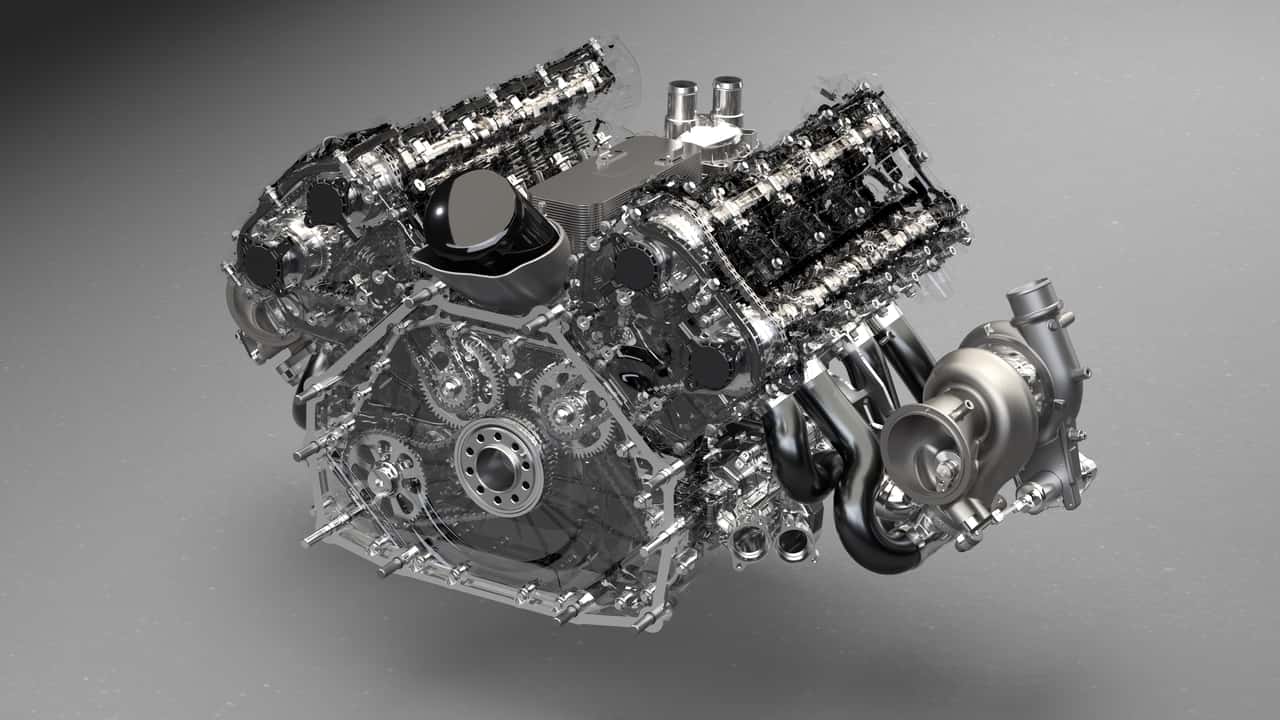 McLaren W1 Powertrain